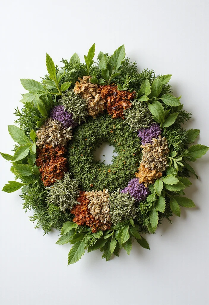 Square Garden Design Layout Landscaping: A Structured Guide with 20 Balanced Layout Inspirations - 4. The Herb Spiral