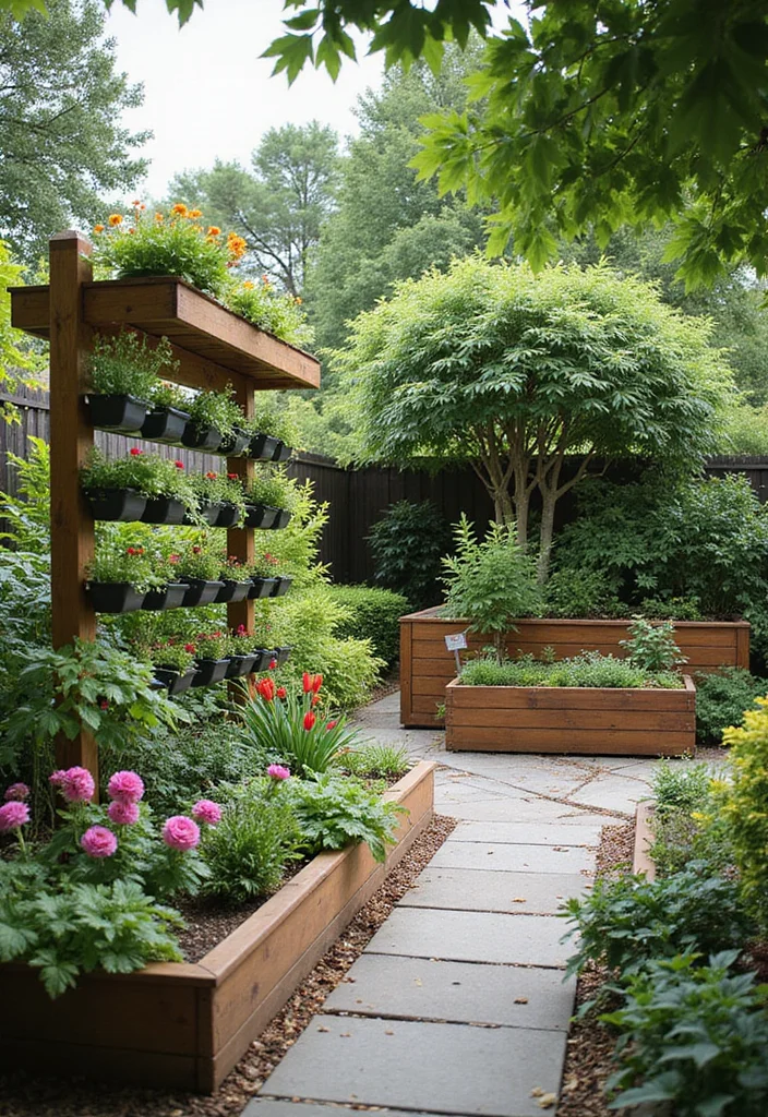 Square Garden Design Layout Landscaping: A Structured Guide with 20 Balanced Layout Inspirations - 6. The Corner Garden