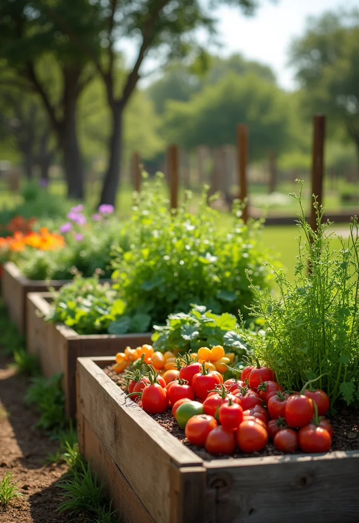 Texas Garden Ideas Landscape Design: A Bold Guide with 17 Southern-Inspired Concepts - 1. Raised Garden Beds with Local Varieties