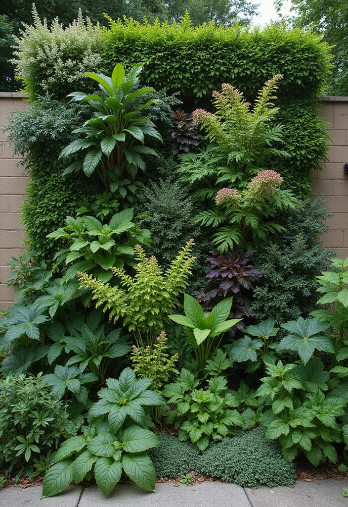 Garden Design Front of House: A Welcoming Guide with 17 Entrance-Focused Inspirations - 11. Green Walls