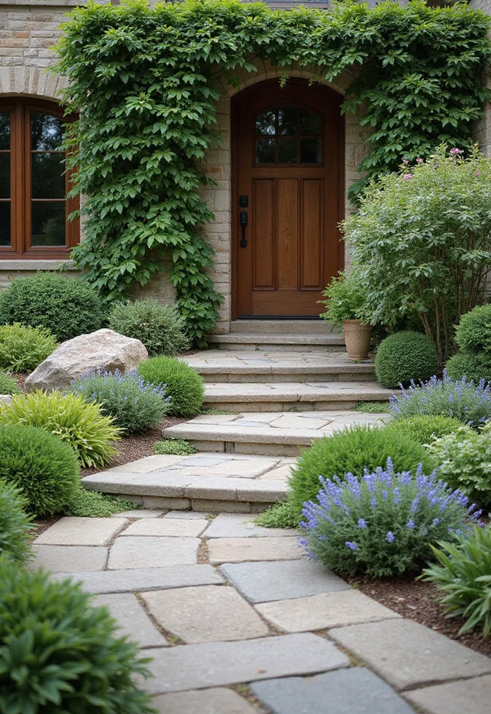 Garden Design Front of House: A Welcoming Guide with 17 Entrance-Focused Inspirations - 2. Charming Pathways