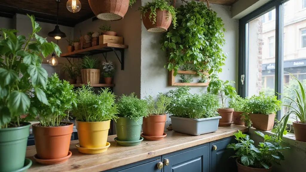 27 Indoor Herb Garden DIY Kitchens Full of Fresh Flavor