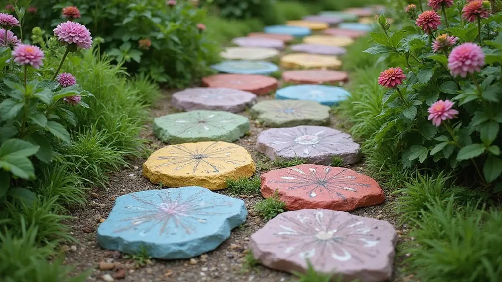 30 DIY Garden Stepping Stones That Add Magic to Your Path